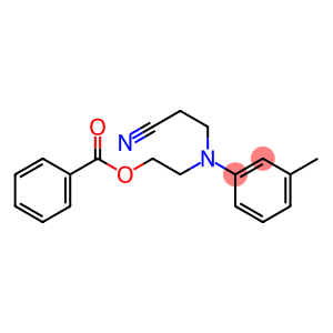 3-methyl-N-cyanoethyl-N-benzoyloxyethylaniline