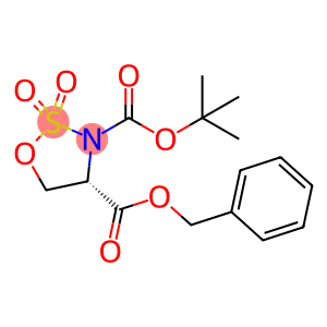 4-苄基3-(叔丁基)(S)-1,2,3-噁噻唑烷-3,4-二羧酸2,2-二氧化物