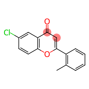 6-Chloro-2-(2-methylphenyl)chromen-4-one