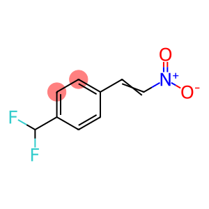 BENZENE, 1-(DIFLUOROMETHYL)-4-(2-NITROETHENYL)-