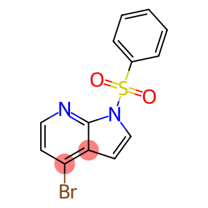 1-(Benzenesulfonyl)-4-bromo-1H-pyrrolo[2,3-b]pyridine