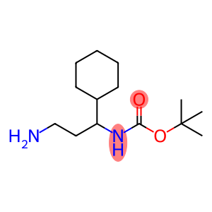 (3-AMINO-1-CYCLOHEXYL-PROPYL)-CARBAMIC ACID TERT-BUTYL ESTER