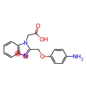 {2-[(4-Aminophenoxy)methyl]-1H-benzimidazol-1-yl}acetic acid