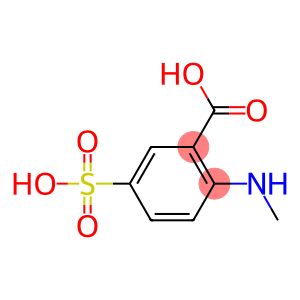 2-(methylamino)-5-sulphobenzoic acid