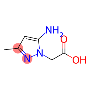 1H-Pyrazole-1-acetic acid, 5-amino-3-methyl-