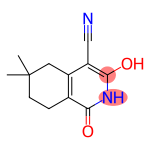 3-羟基-6,6-二甲基-1-氧代1,2,5,6,7,8-六氢异喹啉-4-腈