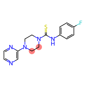 1-Piperazinecarbothioamide, N-(4-fluorophenyl)-4-pyrazinyl-