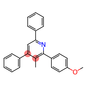 Pyridine, 2-(4-methoxyphenyl)-3-methyl-4,6-diphenyl-