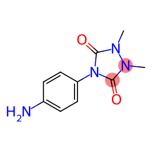 4-(4-AMINOPHENYL)-1,2-DIMETHYL-1,2,4-TRIAZOLIDINE-3,5-DIONE