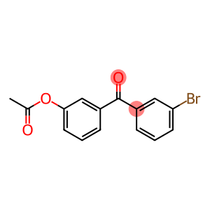 Methanone, [3-(acetyloxy)phenyl](3-bromophenyl)-