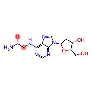 N-(9 beta-D-2'-deoxyribofuranosylpurin-6-yl)glycinamide