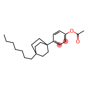 Phenol, 4-(4-heptylbicyclo[2.2.2]oct-1-yl)-, acetate