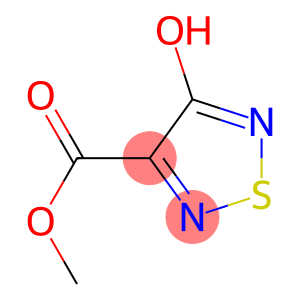 1,2,5-Thiadiazole-3-carboxylicacid,4-hydroxy-,methylester(7CI)