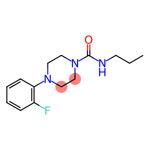 (4-(2-FLUOROPHENYL)PIPERAZINYL)-N-PROPYLFORMAMIDE