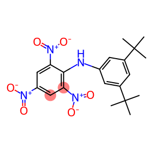 Benzenamine, N-[3,5-bis(1,1-dimethylethyl)phenyl]-2,4,6-trinitro-