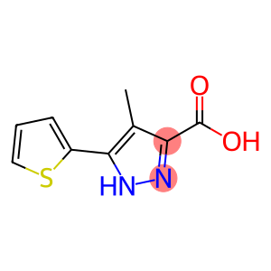 4-METHYL-5-THIOPHEN-2-YL-2H-PYRAZOLE-3-CARBOXYLIC ACID