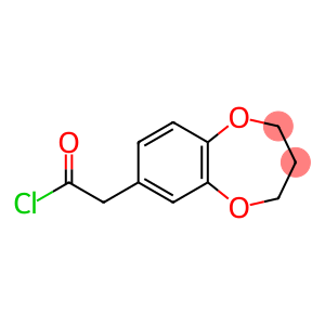 (3,4-DIHYDRO-2H-BENZO[B][1,4]DIOXEPIN-7-YL)-ACETYL CHLORIDE