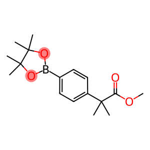 methyl 2-methyl-2-(4-(4,4,5,5-tetramethyl-1,3,2-dioxaborolan-2-yl)phenyl)propanoate