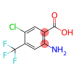 Benzoic acid, 2-amino-5-chloro-4-(trifluoromethyl)-