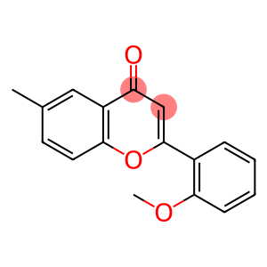 4H-1-Benzopyran-4-one, 2-(2-methoxyphenyl)-6-methyl-