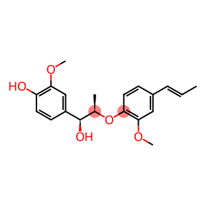 Benzenemethanol, 4-hydroxy-3-methoxy-α-[(1R)-1-[2-methoxy-4-(1E)-1-propen-1-ylphenoxy]ethyl]-, (αS)-