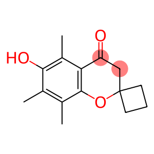 6-Hydroxy-5,7,8-trimethyl-spiro[2H-1-benzopyran-2,1'-cyclobutan]-4(3H)-one