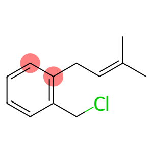 Benzene, 1-(chloromethyl)-2-(3-methyl-2-buten-1-yl)-