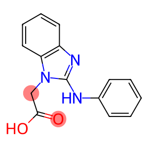 (2-ANILINO-1H-BENZIMIDAZOL-1-YL)ACETIC ACID