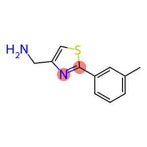 C-(2-M-TOLYL-THIAZOL-4-YL)-METHYLAMINE