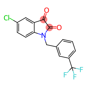 5-CHLORO-1-[3-(TRIFLUOROMETHYL)BENZYL]-1H-INDOLE-2,3-DIONE