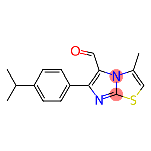 Imidazo[2,1-b]thiazole-5-carboxaldehyde, 3-methyl-6-[4-(1-methylethyl)phenyl]-