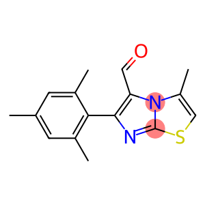 3-METHYL-6-(2,4,6-TRIMETHYLPHENYL)IMIDAZO[2,1-B]THIAZOLE-5-CARBOXALDEHYDE