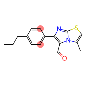 3-METHYL-6-(4-PROPYLPHENYL)IMIDAZO[2,1-B]THIAZOLE-5-CARBOXALDEHYDE