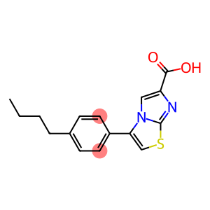 3-(4-BUTYLPHENYL)IMIDAZO[2,1-B]THIAZOLE-6-CARBOXYLIC ACID