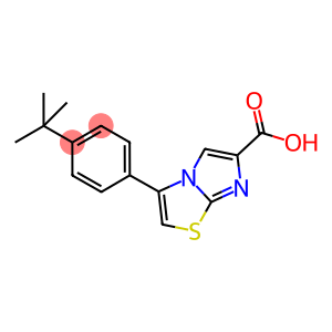 3-[4-(1,1-DIMETHYLETHYL)PHENYL]IMIDAZO[2,1-B]THIAZOLE-6-CARBOXYLIC ACID