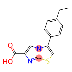 3-(4-ETHYLPHENYL)IMIDAZO[2,1-B]THIAZOLE-6-CARBOXYLIC ACID