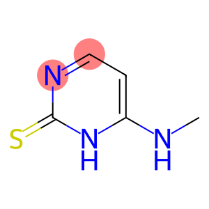 2(1H)-Pyrimidinethione, 4-(methylamino)- (6CI,9CI)