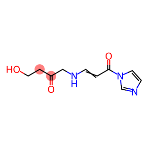 1-(4-Aza-8-hydroxy-6-oxo)oct-2-en-1-oylimidazole (mixture E/Z)