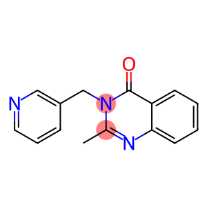 2-methyl-3-(pyridin-3-ylmethyl)quinazolin-4-one