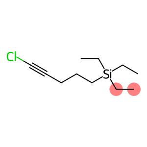 Silane, (5-chloro-4-pentyn-1-yl)triethyl-