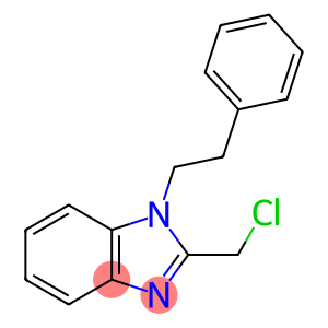 2-(chloromethyl)-1-(2-phenylethyl)benzimidazole