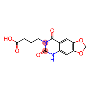 4-(6,8-Dioxo-5,8-dihydro[1,3]dioxolo[4,5-g]quinazolin-7(6H)-yl)butanoicacid