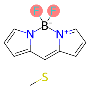 [2-[(Methylthio)(2H-pyrrol-2-ylidene)methyl]-1H-pyrrole](difluoroborane)