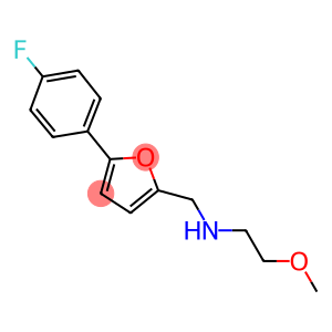 N-{[5-(4-fluorophenyl)-2-furyl]methyl}-N-(2-methoxyethyl)amine