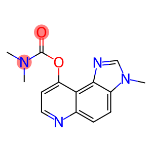 Carbamic acid, dimethyl-, 3-methyl-3H-imidazo[4,5-f]quinolin-9-yl ester (9CI)