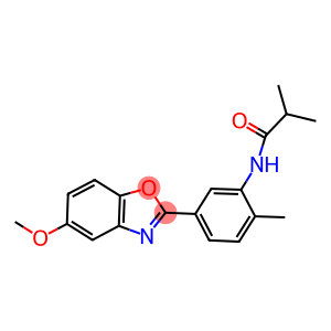 N-[5-(5-methoxy-1,3-benzoxazol-2-yl)-2-methylphenyl]-2-methylpropanamide