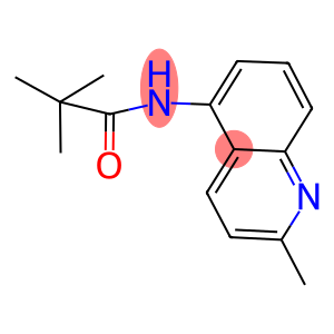 2,2-dimethyl-N-(2-methyl-5-quinolinyl)propanamide