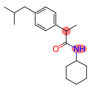 N-cyclohexyl-2-(4-isobutylphenyl)propanamide