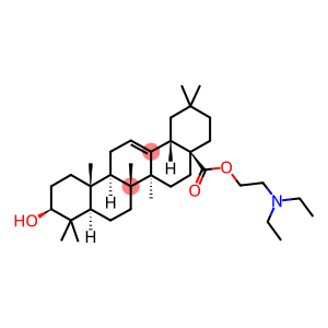 2-(Diethylamino)ethyl (3beta)-3-hydroxyolean-12-en-28-oate