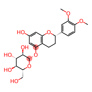 [(S)-2-(3,4-Dimethoxyphenyl)-3,4-dihydro-7-hydroxy-2H-1-benzopyran-5-yl]β-D-glucopyranoside